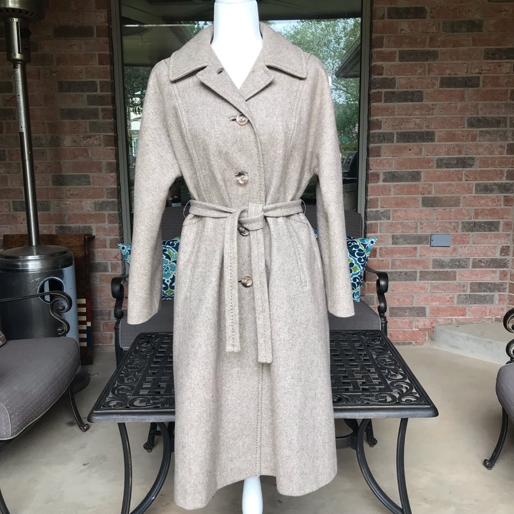 Vintage 60’s 70’s Long Wool Coat